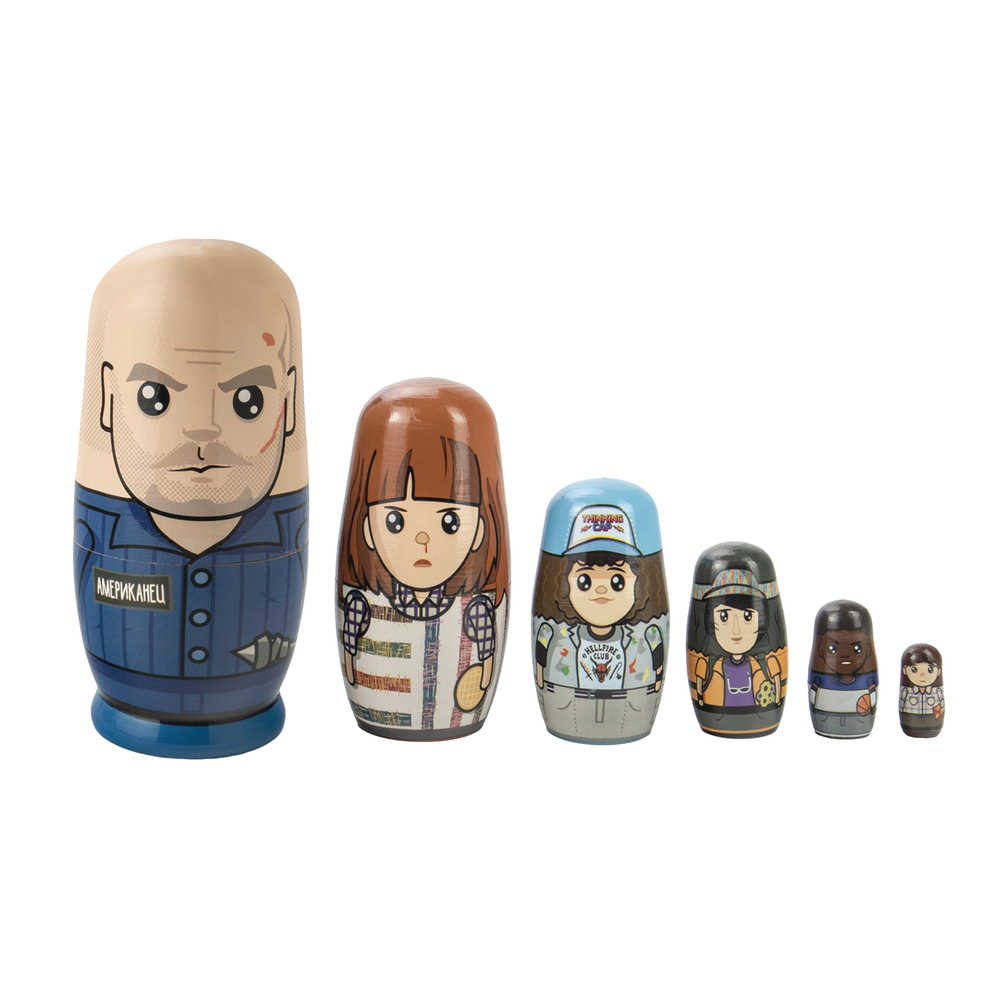 Stranger Things S4 Nestables Set Of 6