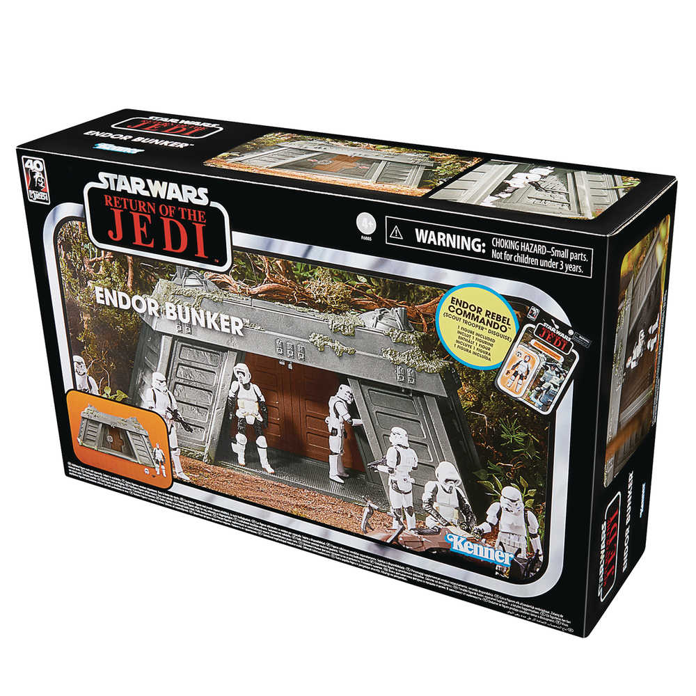 Star Wars Vintage 3-3/4in E6 Endor Bunker Playset
