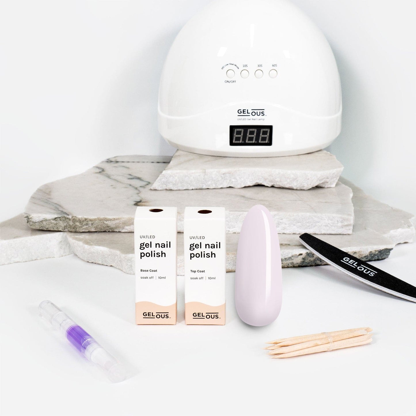 Gelous gel nail polish Wisteria Lane Essentials Pack - photographed in New Zealand