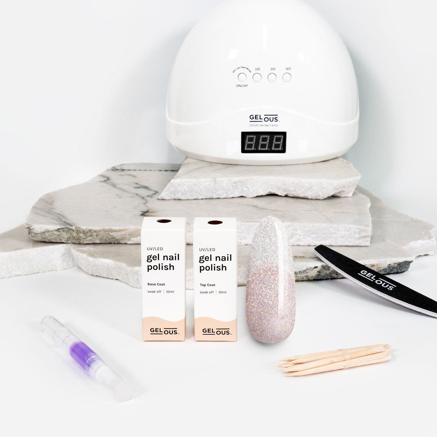 Gelous gel nail polish Winter Wonderland Essentials Pack - photographed in New Zealand