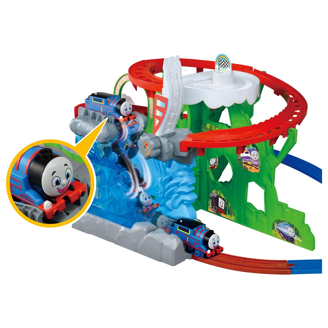 Takara Tomy Plarail Thomas Gogo Thomas Waterfall Adventure 3+ Toy Safety St Mark