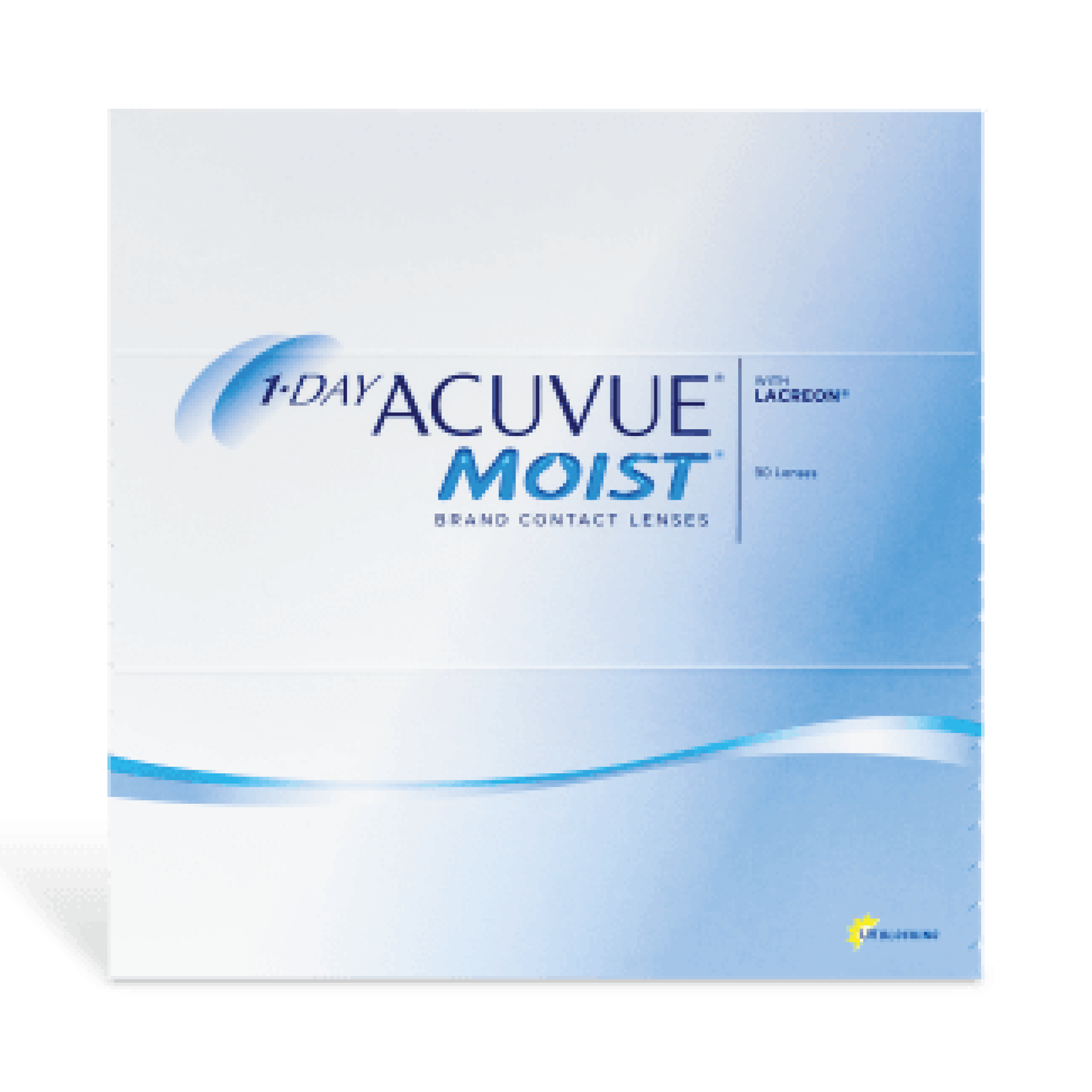 1-Day Acuvue Moist contact lens johnson daily replacement comfort silicone hydrogel lowest price fits all eyes daily disposable daily replacement 90 pack