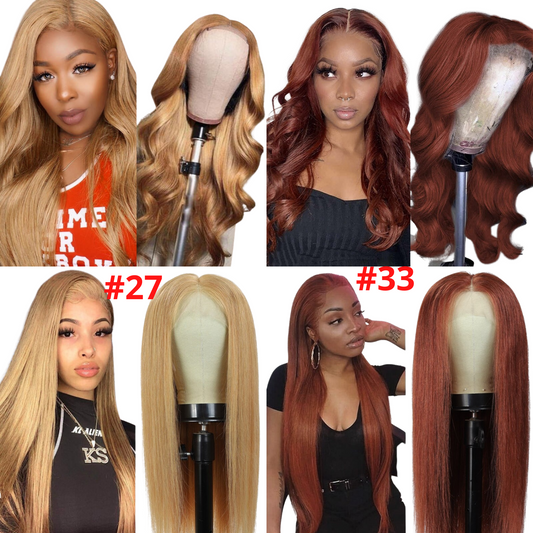 Transparent Lace 4x4 Closure Wigs