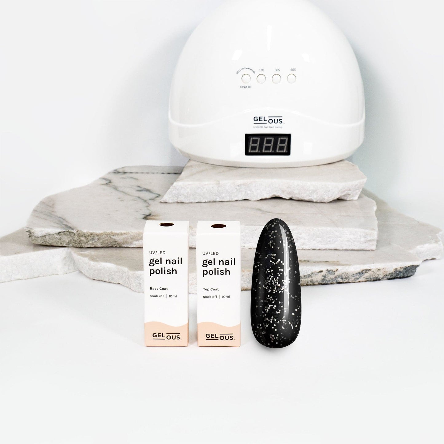 Gelous gel nail polish Starry Night Basic Pack - photographed in New Zealand