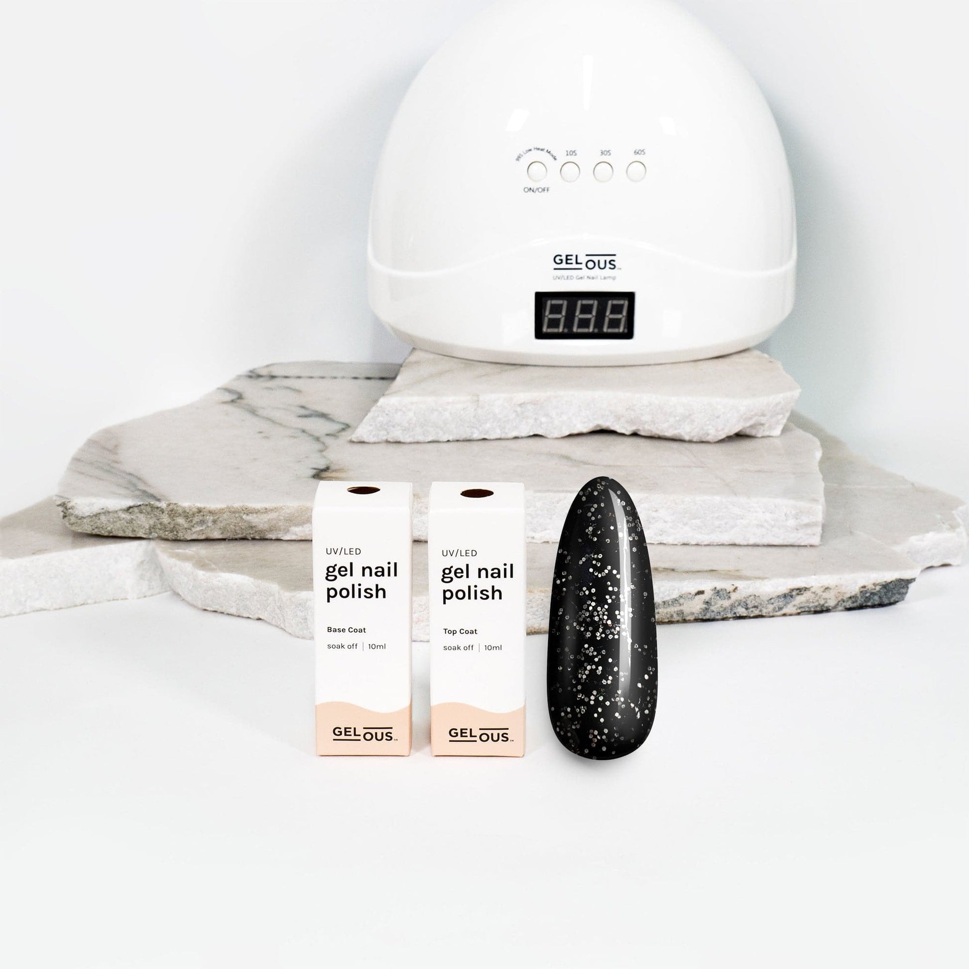 Gelous gel nail polish Starry Night Basic Pack - photographed in New Zealand