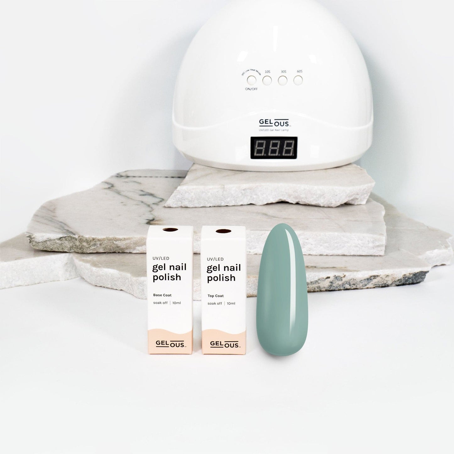 Gelous gel nail polish Stormy Seas Basic Pack - photographed in New Zealand