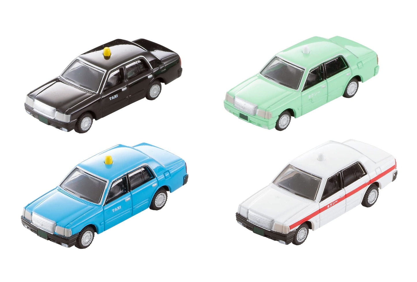 Tomytec Japan Car Collection Basic Set Taxi Diorama Supplies