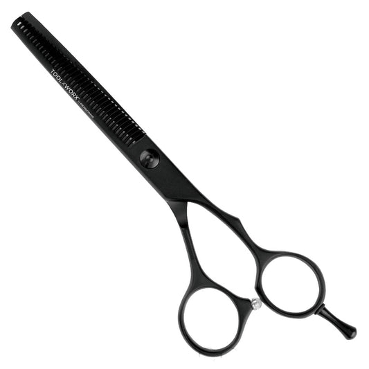 Toolworx Master Series Thinning Shears 6" Black Onyx