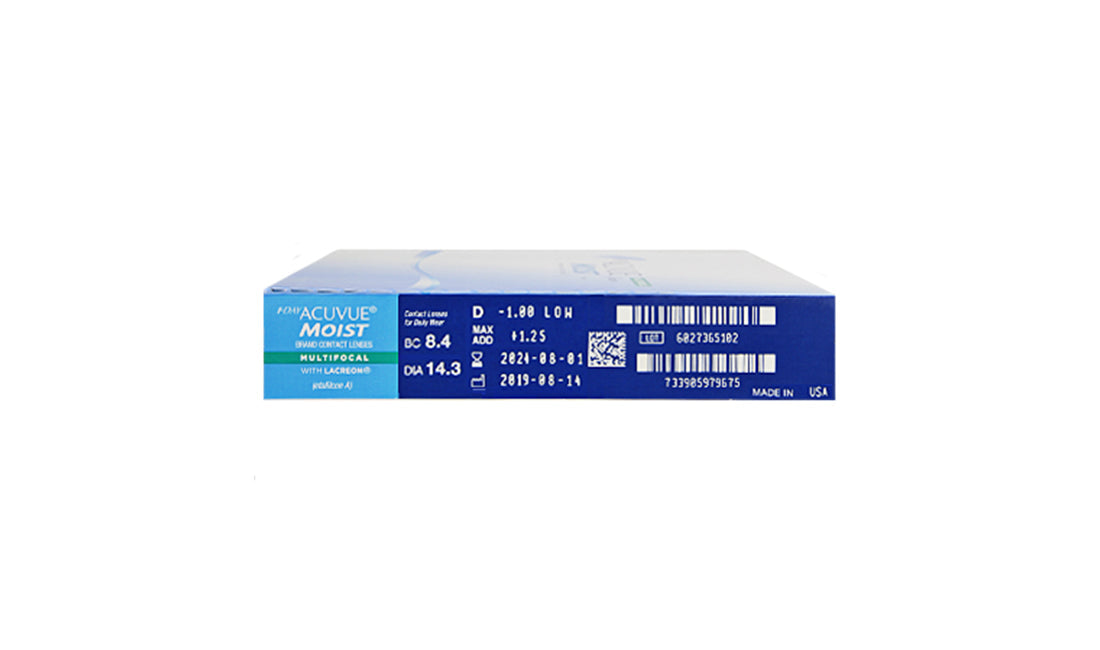 Acuvue 1 Day Moist Multifocal - 90pk